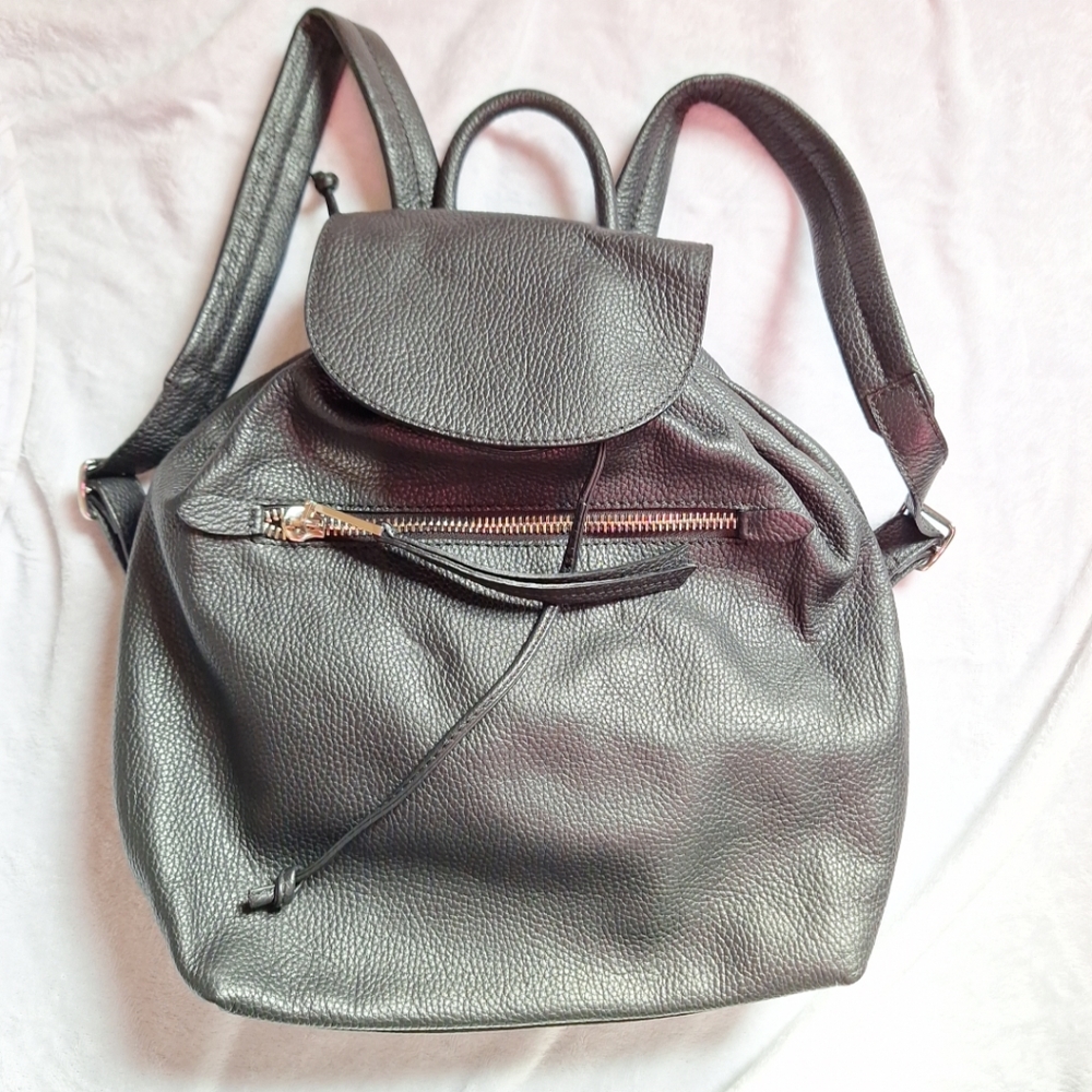 ABRO leather women's backpack